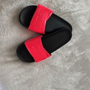Pink Victorias Secret Slide Sandals
